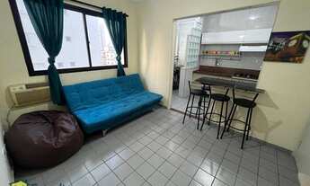 Imagem 2: Apartamento com 1 dormitório à venda, 50 m² por R$ 179.000 - Guilhermina - Praia Grande/SP