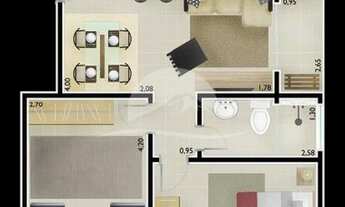 Imagem 5: Apartamento - Condomínio Torres do Jardim - Hortolândia