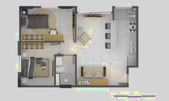 Imagem 14: Apartamento para venda possui 47 metros quadrados com 2 quartos em Samambaia Norte - Brasí
