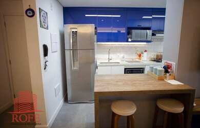 Imagem 4: Apartamento com 2 dormitórios à venda em Pinheiros, 90 m². Ar condicionado em todos os amb