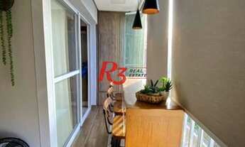 Imagem 3: Apartamento para venda tem 68 metros quadrados com 2 quartos em Encruzilhada - Santos - SP