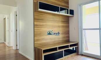 Imagem 5: Apartamento com terraço gourmet com 3 dormitórios para alugar, 77 m² por R$ 2.800/mês - Ca