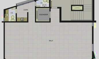 Imagem 7: Belo Horizonte - Conjunto Comercial/Sala - Barro Preto