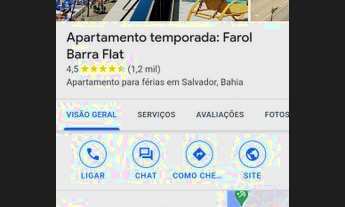 Imagem 4: Barra flat 1/4 sala mobiliado!