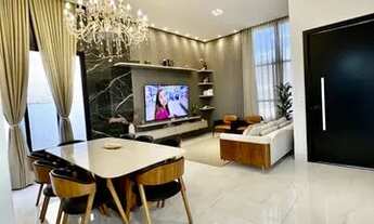 Imagem 7: Alugo Casa 4 Suítes escritorio Mobiliada 227m2 vagas 4 carros - PortaL Do Sol Green - Goiâ