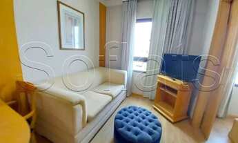 Imagem 4: Flat no Mercure SP Pinheiros disponível para locação contendo 28m², 1 dormitório e 1 vaga