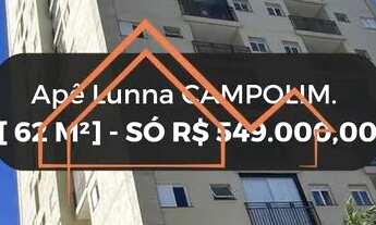 Imagem 6: Apartamento Lunna Só R$ 549 Mil. Campolim. Preço Baixo pra Vender Rápido. 2 Dorms, 1 Suíte