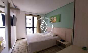 Imagem 4: Excelente Flat para locação de 01 quarto, mobiliado no bairro da Ponta D'Areia