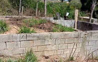 Imagem 6: Lote com alicerce