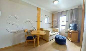 Imagem 2: Flat no Mercure SP Pinheiros disponível para locação contendo 28m², 1 dormitório e 1 vaga