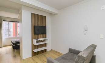 Imagem 5: Apartamento com 1 dormitório para alugar, 46 m² por R$ 2.134,19/mês - Centro - Curitiba/PR