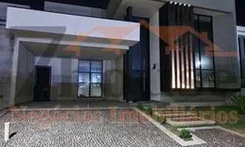 Imagem 5: Linda casa com fachada imponente no condomínio Royal Garden em Paulínia