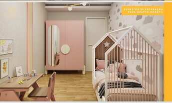 Imagem 3: Apartamento para venda possui 51 metros quadrados com 2 quartos