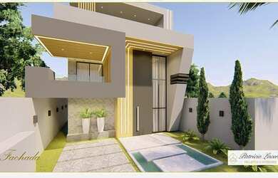 Imagem 3: Casa de condomínio em fase de acabamento para venda com 480 metros quadrados com 4 suítes