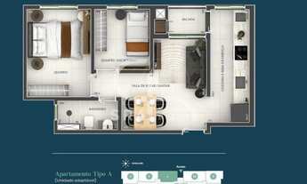 Imagem 2: Apartamento Novo em Pinhais - 2 Quartos