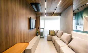 Imagem 2: Apartamento com 1 dormitório para alugar, 50 m² por R$ 9.500/mês - Alphaville - Barueri/SP