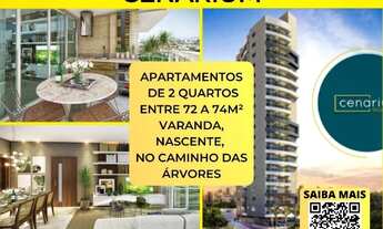 Imagem: Cenarium, 2 quartos em 74m² com 2 vagas