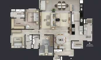 Imagem 9: EMPREENDIMENTO À VENDA ALTO PADRÃO 4 DORMITÓRIOS 3 VAGAS GARAGEM TERRAÇO VILA BELA JUNDIAÍ