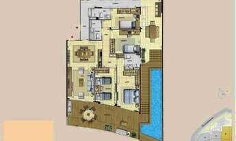 Imagem 5: Apartamento para venda tem 116,86 metros quadrados com 3 quartos em Lagoa - Rio de Janeiro