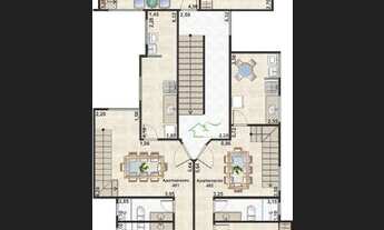 Imagem 5: Apartamento com 2 dormitórios à venda, 64 m² por R$ 280.000,00 - Bom Pastor - Juiz de Fora