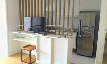 Imagem 4: Lindo flat de luxo na Juscelino Kubitschek com 55m² próximo ao Shopping Iguatemi Jk. Consu