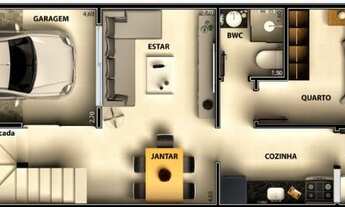 Imagem 2: Vendo casa duplex condomínio em P. Negra abaixo valor de tabela