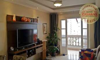 Imagem 2: Apartamento para venda possui 72 metros quadrados com 3 quartos em Tupi - Praia Grande - S