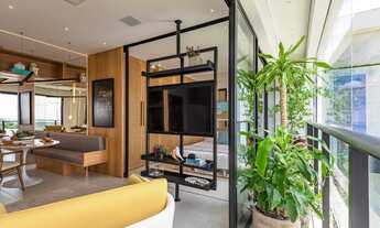 Imagem 2: Flat à venda com 46,60 m² com 1 suíte + lavabo em Setor Marista - Goiânia - GO