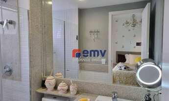 Imagem 7: Espetacular apartamento de 2 quartos a venda, são 82 m2, 02 suítes, cortina de vidro, el