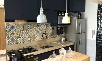 Imagem 4: Apartamento mobiliado para venda possui 50 metros quadrados com 2 quartos