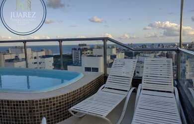 Imagem 3: COBERTURA 5/4 E 3 SUÍTES NO COSTA AZUL COM PISCINA PRIVATIVA, VISTA MAR, OPORTUNIDADE!