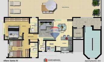 Imagem 7: Apartamento com 2 dormitórios à venda, 62 m² por R$ 614.250 - Sion - Belo Horizonte/MG