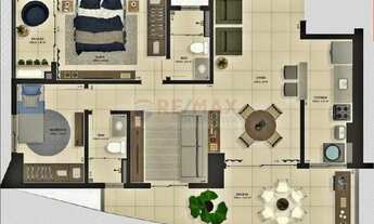 Imagem 5: Way Batista Campos, 2 ou 3/4(01 suíte), 84m²