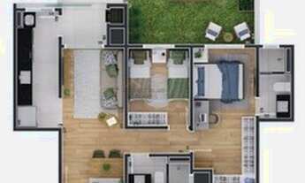 Imagem 6: Apartamento à venda, 2 quartos, 1 suíte, 1 vaga, Aristocrata - São José dos Pinhais/PR