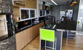 Imagem 6: Sensacional mansão em L.800m2 condomínio Vicente Pires 4 suítes lazer completo