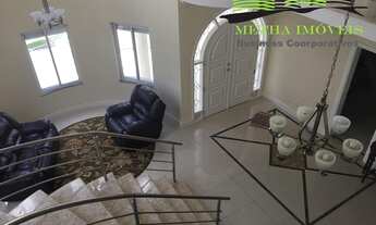 Imagem 4: Linda residência de alto padrão com 3 garagens cobertas e 3 descobertas, salão grande, ban