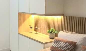 Imagem: 2 quartos com 1 suite e 3 varandas