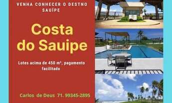 Imagem: Reserva Sauípe, localizado a 300 metros