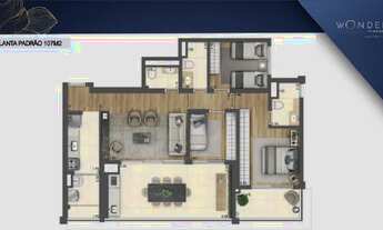 Imagem 3: Apartamento 107m² à venda no Sacomã, São Paulo