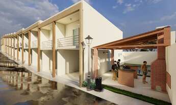 Imagem: Casa de condomínio pisicina - com 2 quartos