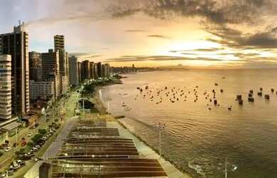 Imagem 3: A melhor vista de Fortaleza - Flat 1 suíte temporada