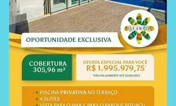 Imagem: Sensacional Cobertura Parque Tropical, excelente