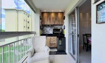 Imagem 3: Apartamento cond. Itaúna com 3 dormitórios à venda, 85 m² por R$ 580.000 - Colina de Laran