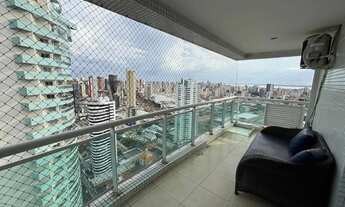 Imagem 11: Apartamento Mobiliado no Bairro do Umarizal - Mandarim - Andar Alto - Vista Baía