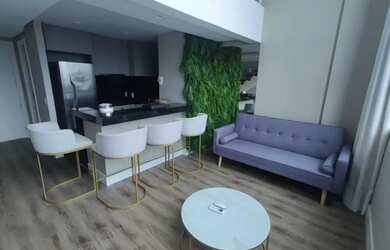 Imagem 2: Apartamento para aluguel tem 57 metros quadrados com 1 quarto