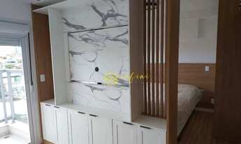 Imagem 2: Apartamento Studio Mobiliado com 1 Quarto para alugar, 37 m² por R$ 3.500/mês - Condomínio