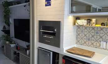 Imagem 5: Apartamento para alugar, 4 suítes, todo mobiliado e climatizados, 3 vagas de garagem. 193m