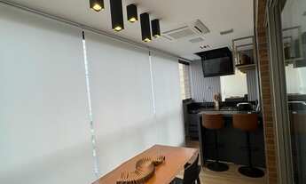 Imagem 1: Apartamento mobiliado a venda com 88 m² com 2 quartos e 1 suíte em Aparecida - Santos