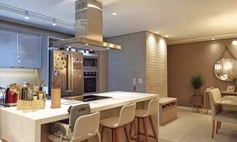 Imagem 4: Lindo apartamento, 13 andar, 122 m2, 3 quartos, 2 vagas garagem, mobiliado. Agronômica