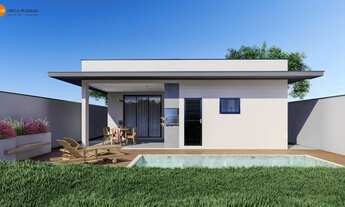 Imagem 2: CASA TÉRREA EM CONSTRUÇÃO- 3 SUÍTES - COM ÁREA GOURMET E PISCINA